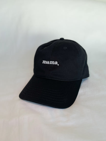 Mama ✦ Black Dad Hat
