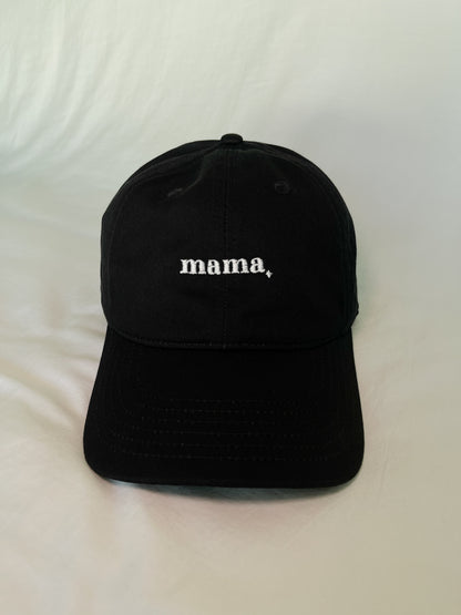 Mama ✦ Black Dad Hat