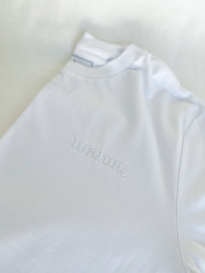 Mama Monochrome T-Shirt ✦ White