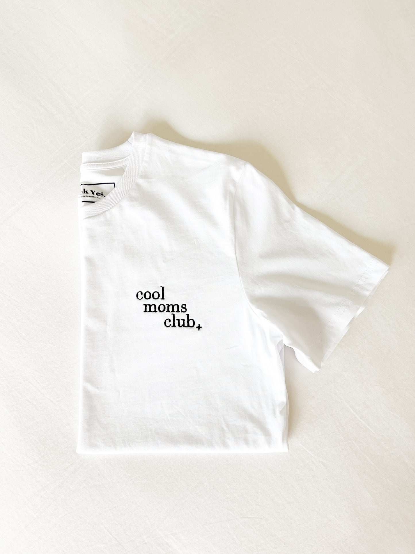 Cool Moms Club Unisex T-Shirt ✦ White