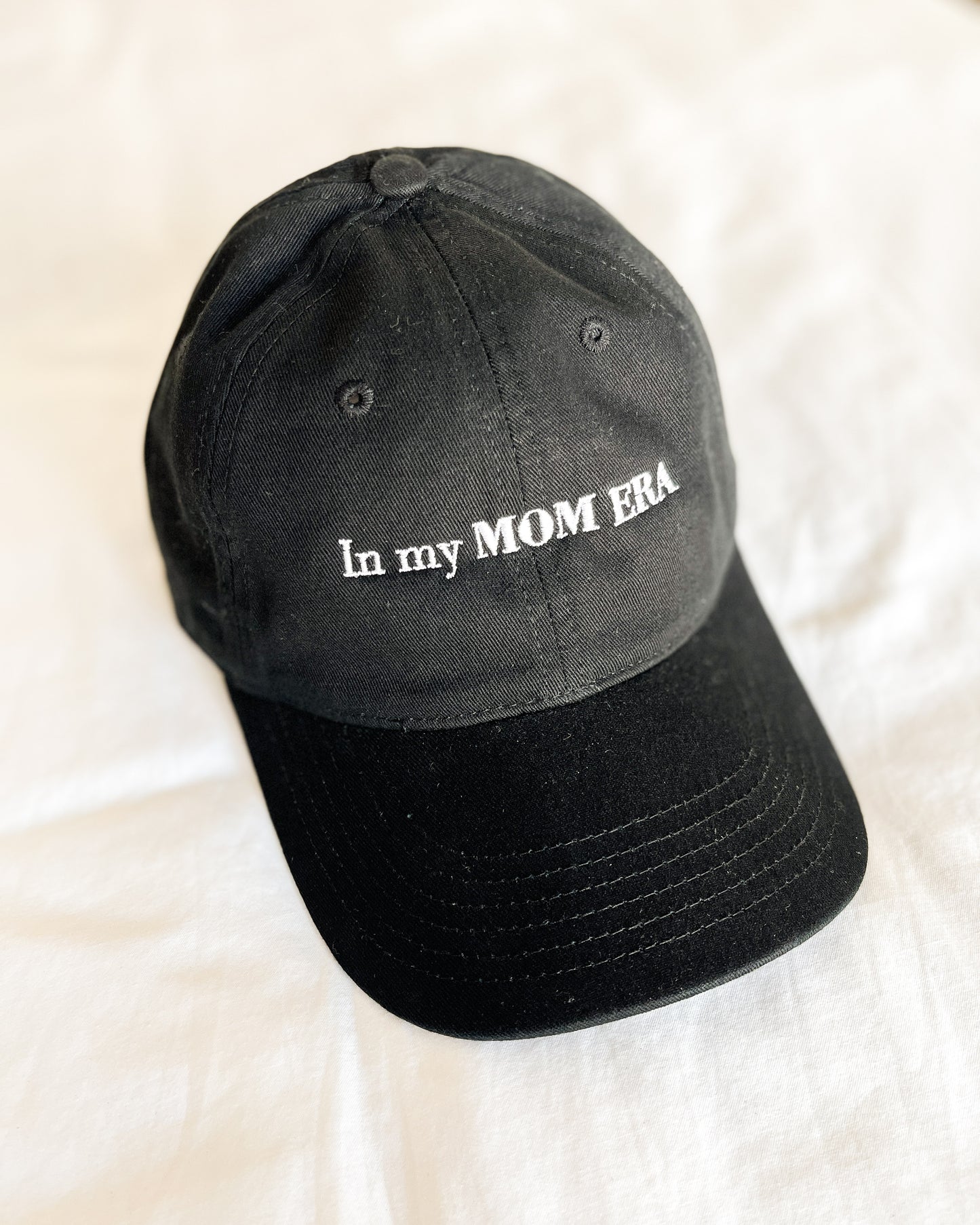 In my MOM ERA ✦ Black Dad Hat